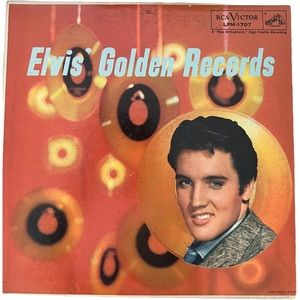 Vintage 1958 Vinyl ELVIS PRESLEY “Elvis' Golden Records” Album by RCA Records